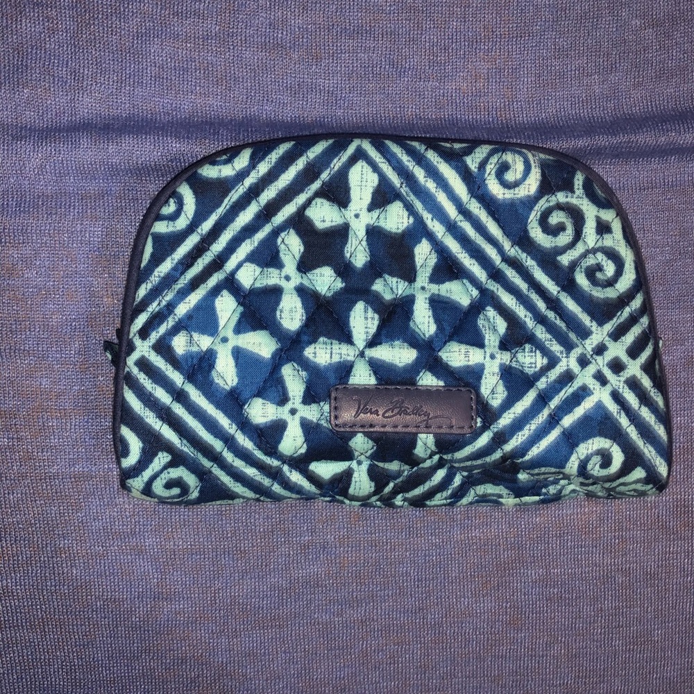 Vera Bradley - Blue Makeup Bag